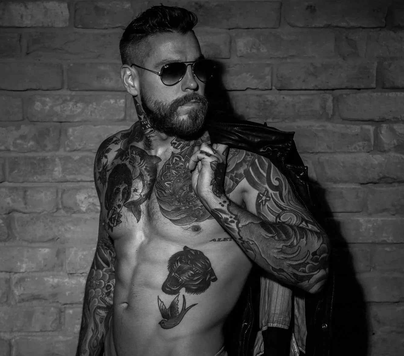 Male model from the current Nikki's Models portfolio